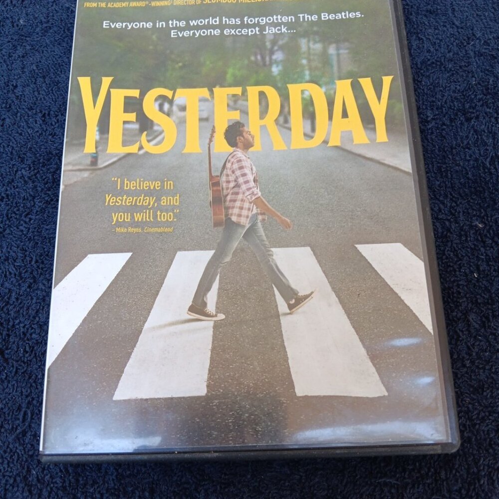 YESTERDAY ...DVD 2019  Lily James, Kate McKinnon,‎ Ed Sheeran